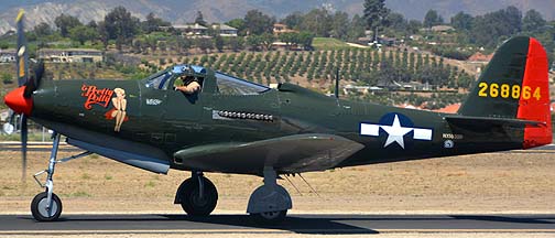 Bell P-63A King Cobra NX163BP Pretty Polly, August 17, 2013